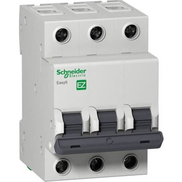 Schneider 3x16A C Tipi Otomatik Sigorta Easy9 Trifaze Üç Faz EZ9F43316